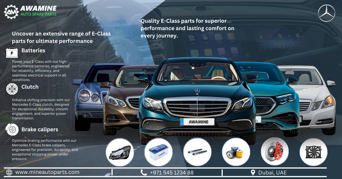 MERCEDES BENZ E CLASS SPARE PARTS