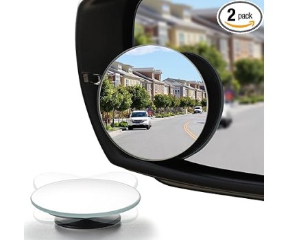 Glass Frameless Convex Rear View Mirrors Zoom