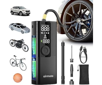 Air Pump For Car Tires with Digital Pressure Gauge