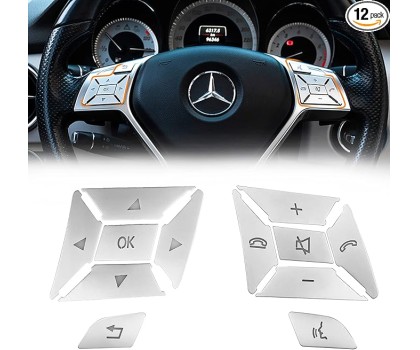 Steering Wheel Button Sticker For Mercedes