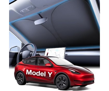 Tesla Model Y Windshield Sunshade