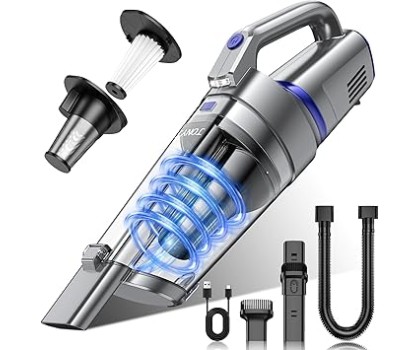 Car Vacuum Cleaner Rechargeable with Multi-Nozzles