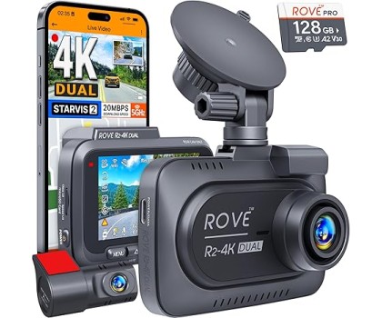 Dashboard Camera Front and Rear for Cars